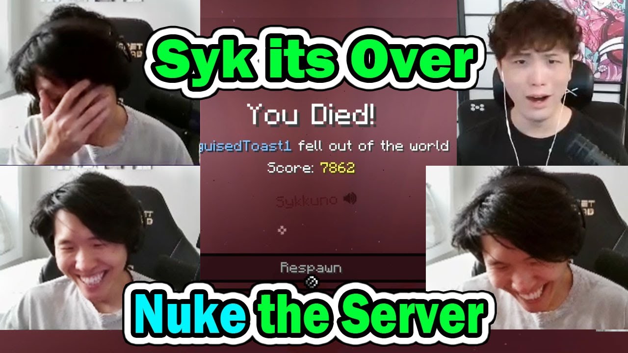 Toast and Sykkuno Saying Goodbye to the Cobblemon Server