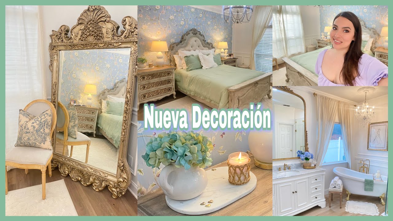 Nueva Decoración ⛲️ Cuarto y Baño de mi casa.