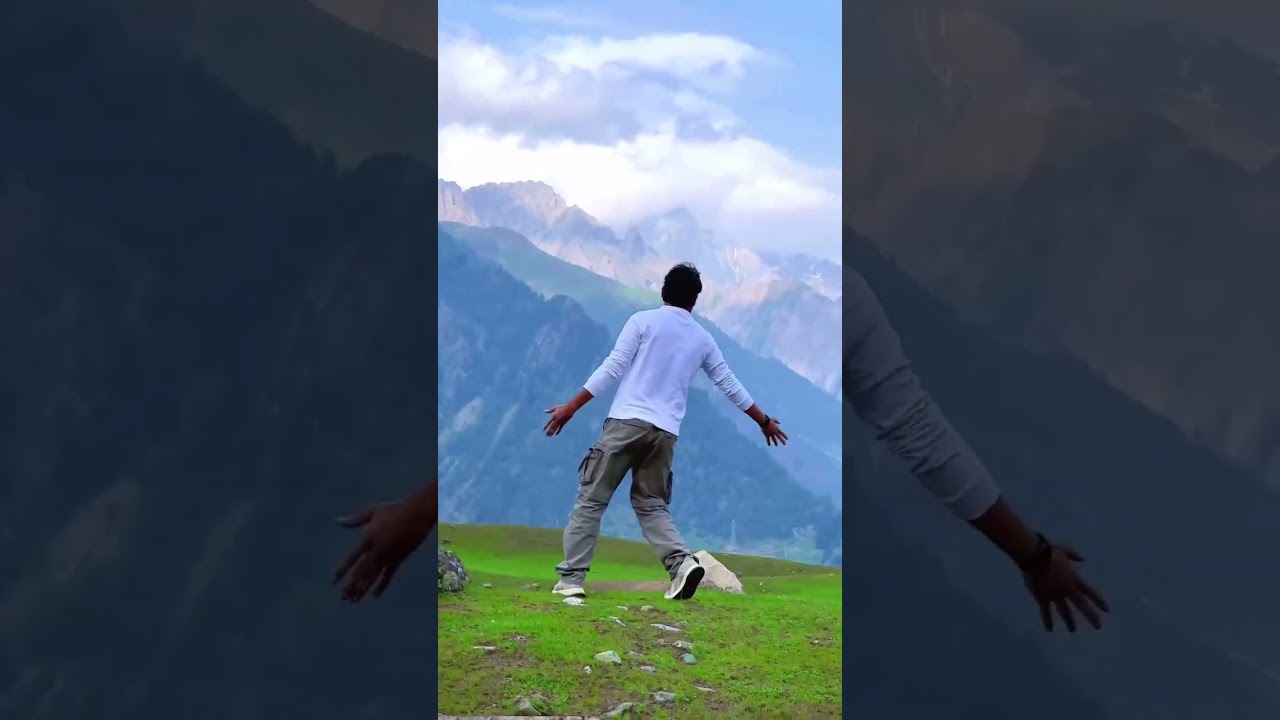 Kashmir ka view aur SRK ka crazy fan 🙌😛 to kaisa laga ! @ArbaazVlogs #kashmir #srk #stylepose !