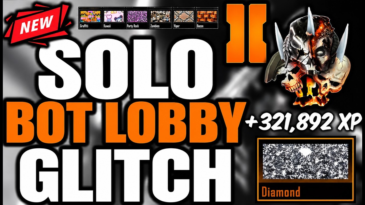 *СОЛО* 100% РАБОЧИЙ✅НОВЫЙ ГЛИТЧ НА БОТ-ЛОББИ В BO2! БЕСКОНЕЧНЫЙ ОПЫТ! BO2 PS4/PS5 (2026)ГЛИТЧИ BO...