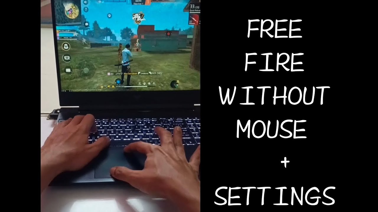 How To Play Free Fire Without Mouse + AIMBOT SETTINGS 🎯👽