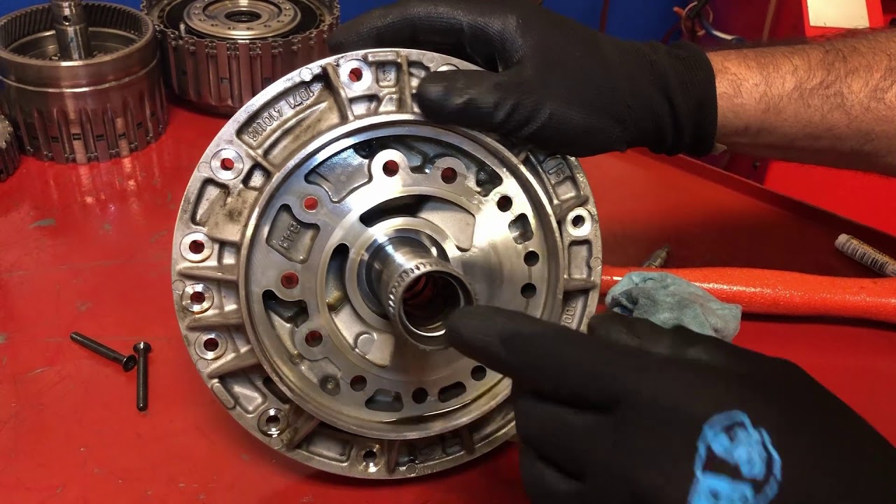 BMW ZF6HP19 Front pump Inspection. (Spanish)