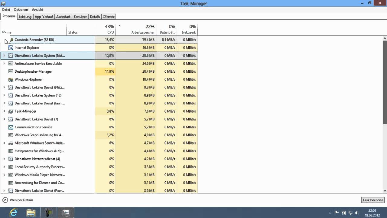 Windows 8 - Der neue Task-Manager