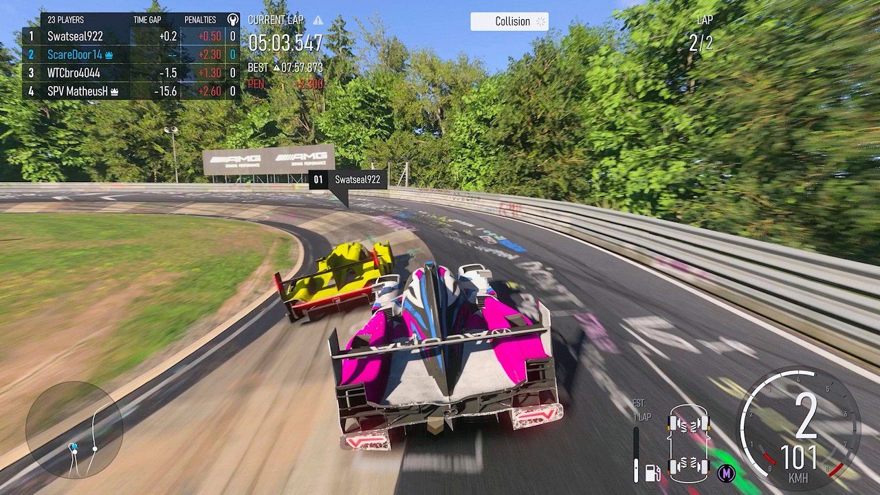 Acura ARX-05 Trying to Survive a Low Safety Rating Lobby in Forza Motorsport