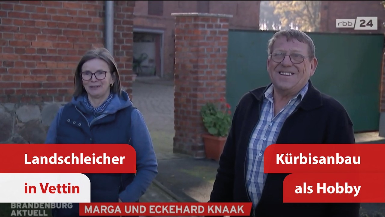 Landschleicher - Vettin - 08.11.2020 - RBB 24 - Brandenburg aktuell