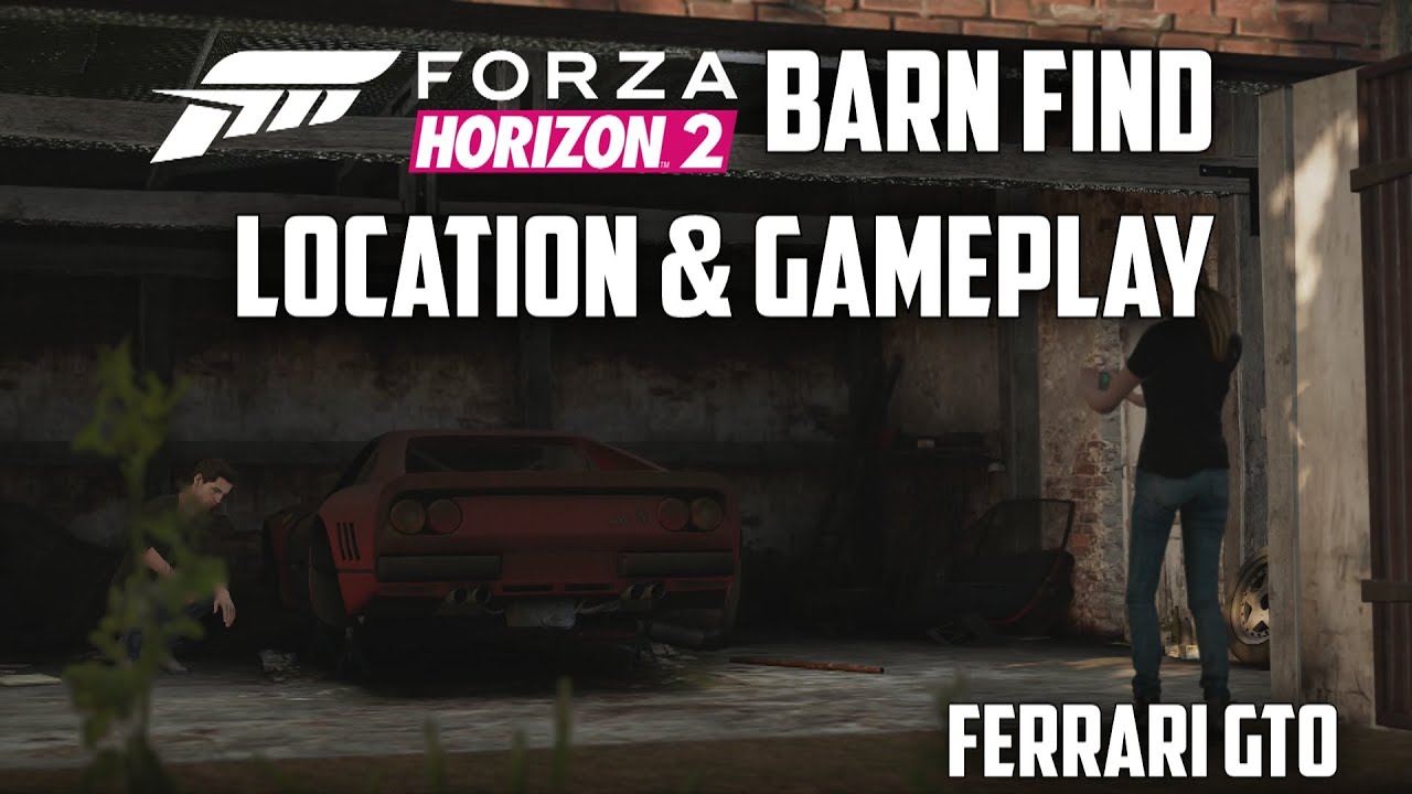 Forza Horizon 2 - Ferrari GTO - Location & Gameplay (Barn Find)