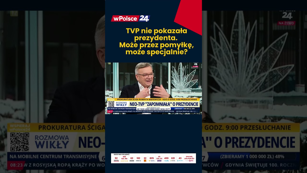 TVP pominęła prezydenta. Przez pomyłkę, a może specjalnie?