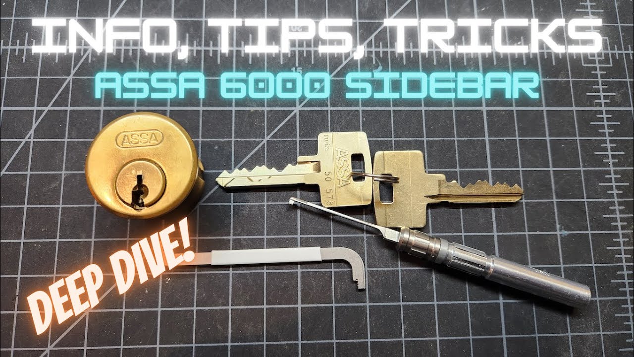 Deep Dive - Picking the ASSA 6000 sidebar (gins version)