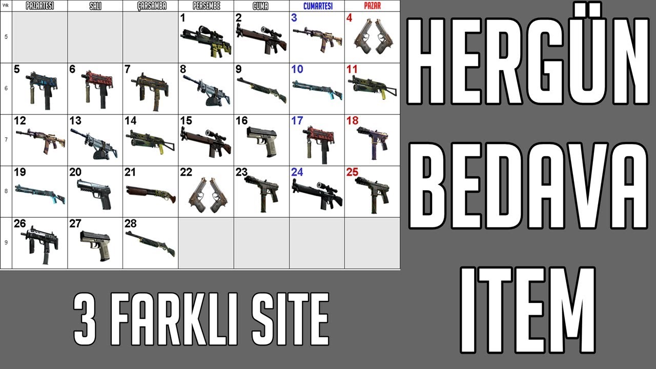 HERGÜN BEDAVA ITEM KAZAN CS:GO Kumar
