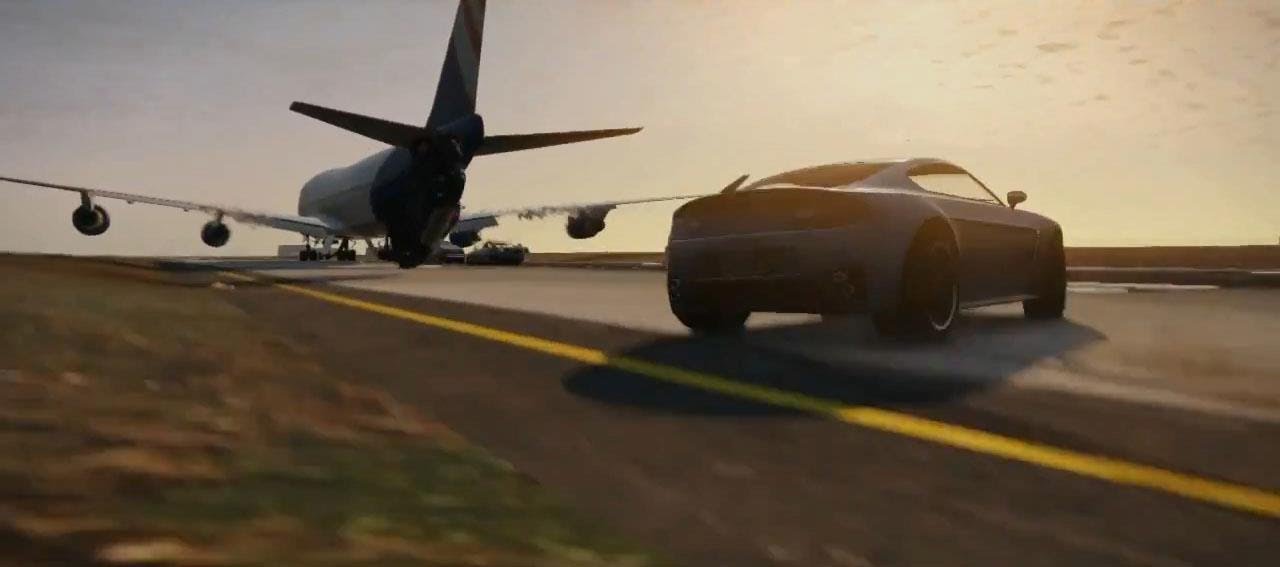 GTA V | Défi: Voler et faire attérir le plus gros avion !