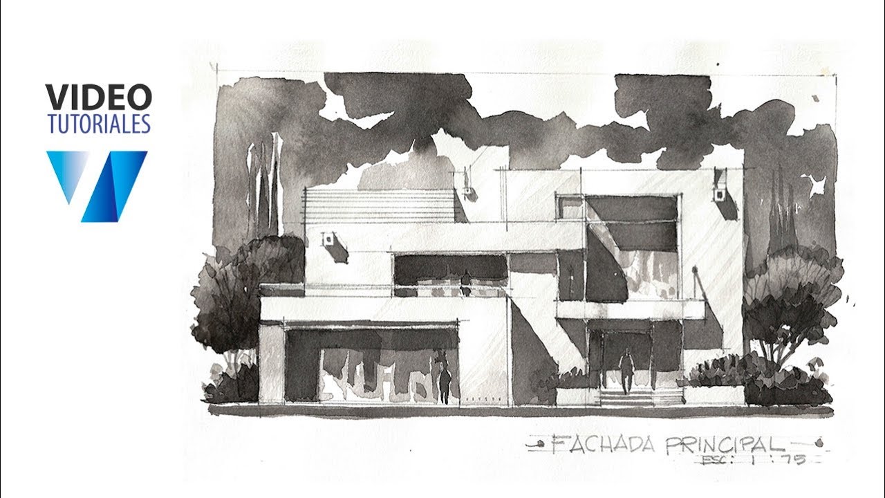 Tinta Aguada: Fachada (Parte 1)
