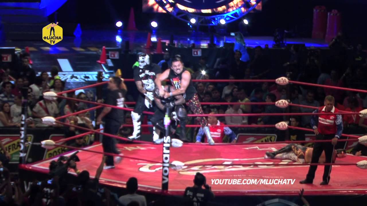 La Sociedad ataca a Myzteziz y Rey Mysterio Jr. en Triplemanía XXIII