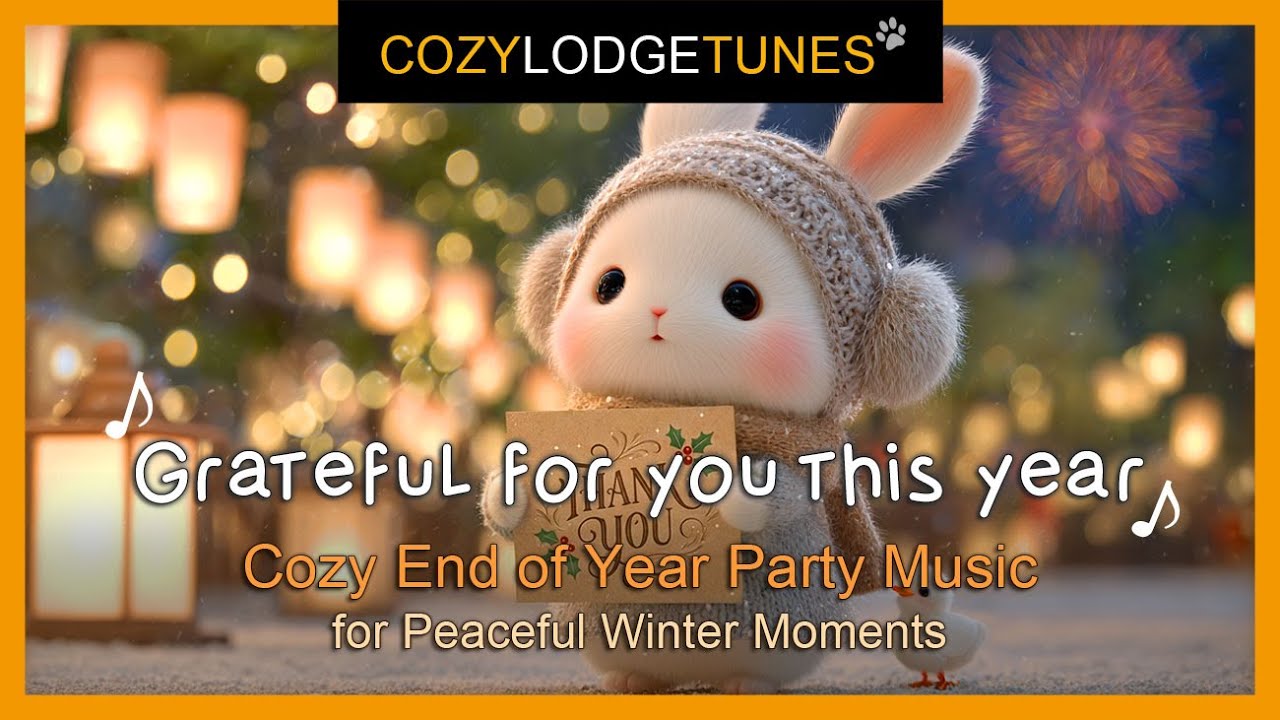 Grateful for you this year and always ❄️ Cozy End of Year Party Music for Peaceful Winter Moments