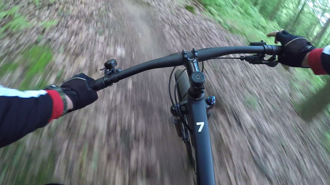 Złote ścieżki pierwsze zjazdy i test roweru Trek Marlin 7