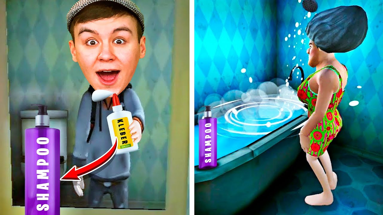 KLEBER ins SHAMPOO PRANK?! (Ärger die böse Lehrerin)