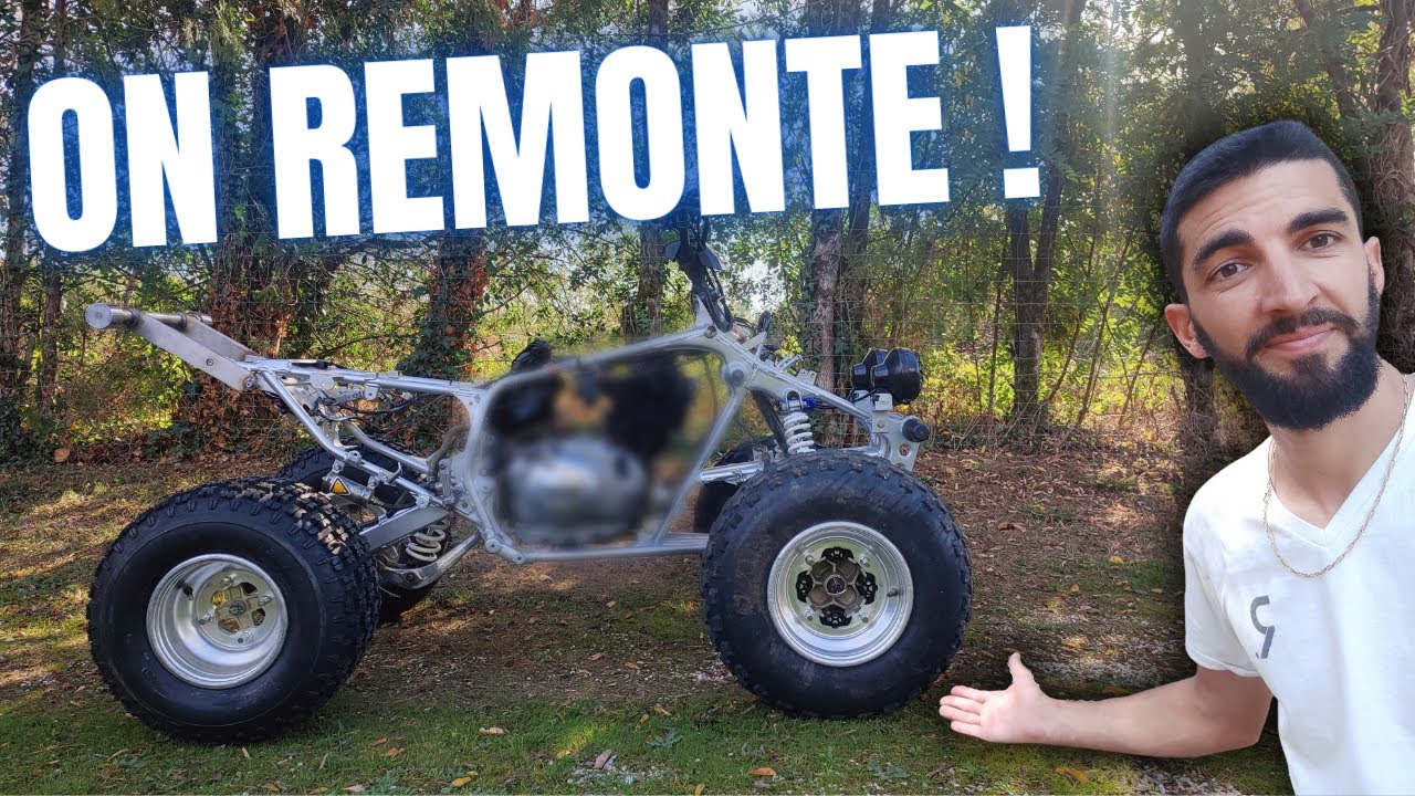 ON REMONTE & LIGNE ET KIT DÉCO PERSO [ 350 WARRIOR ]