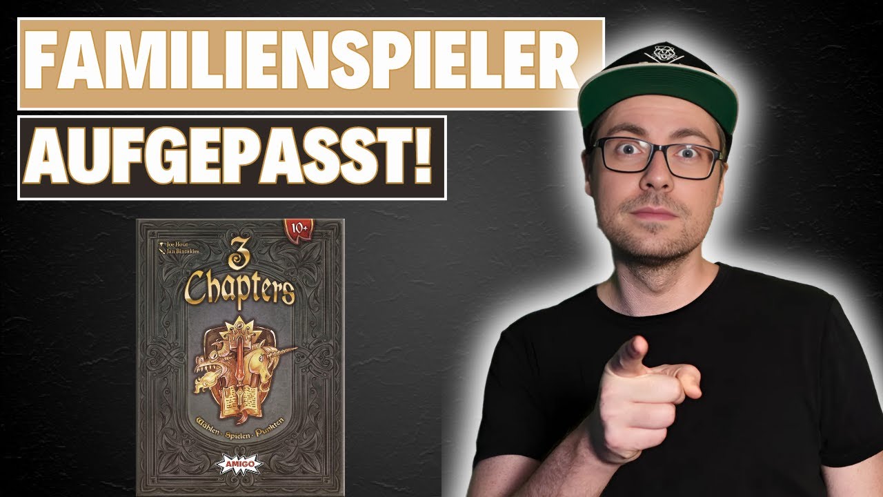 Herbstneuheit 2024: 3 Chapters Regeln und Ersteindruck - Dieses Spiel solltest du nicht verpassen!