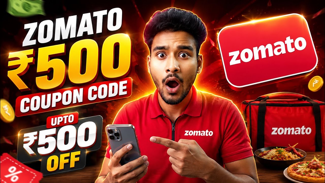 🍕🔥 ZOMATO COUPON CODE TODAY 2026 😍 NEW OFFER & BIG DISCOUNT | ZOMATO PROMO CODE TODAY 💰