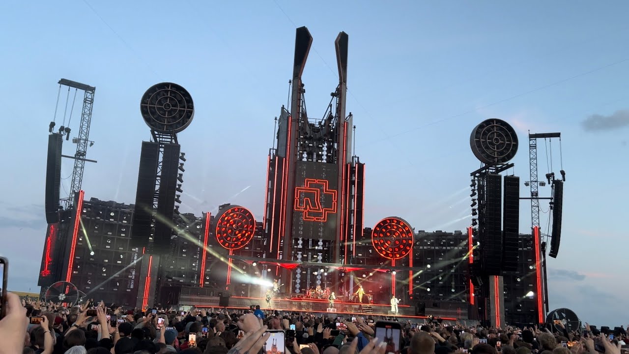 Rammstein - Deutschland live 5/7-2024 Valbyparken Copenhagen