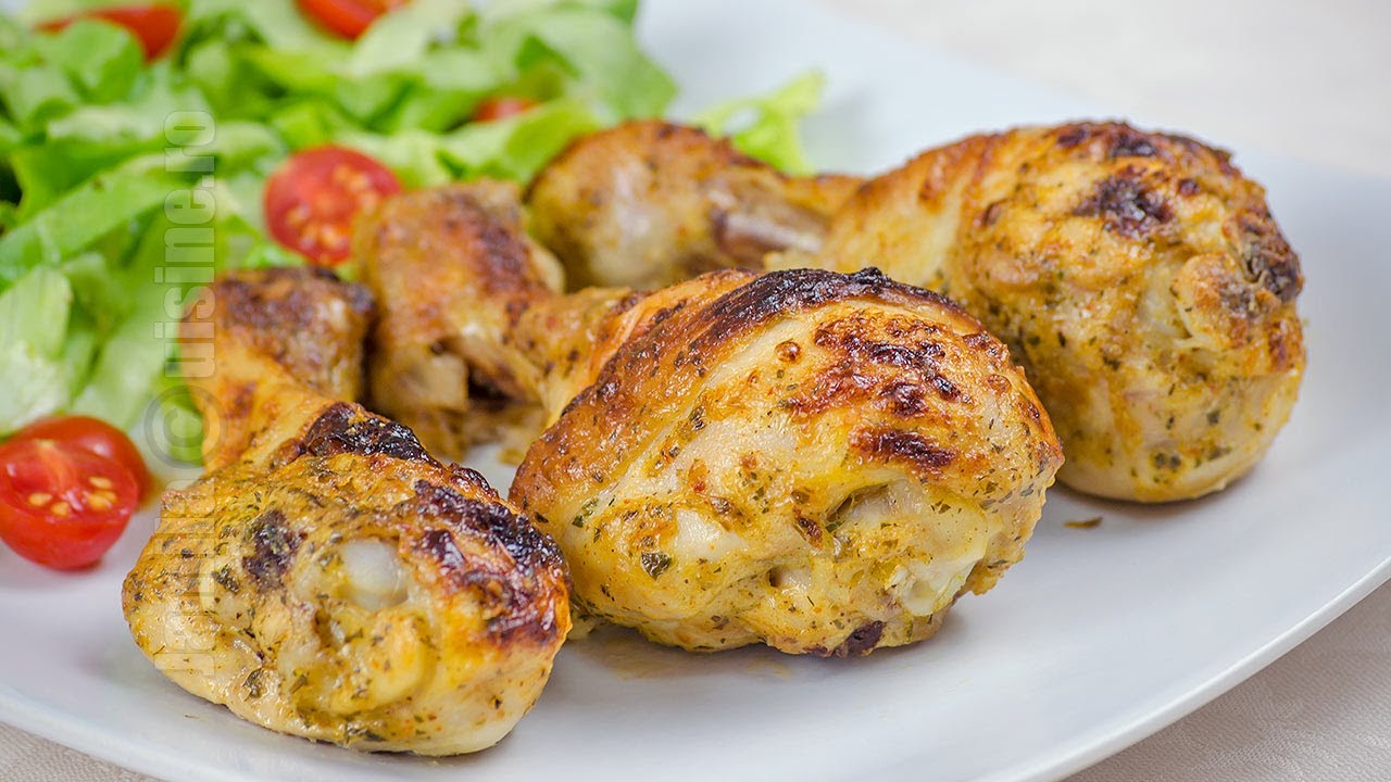 Pulpe de pui cu iaurt la cuptor | JamilaCuisine