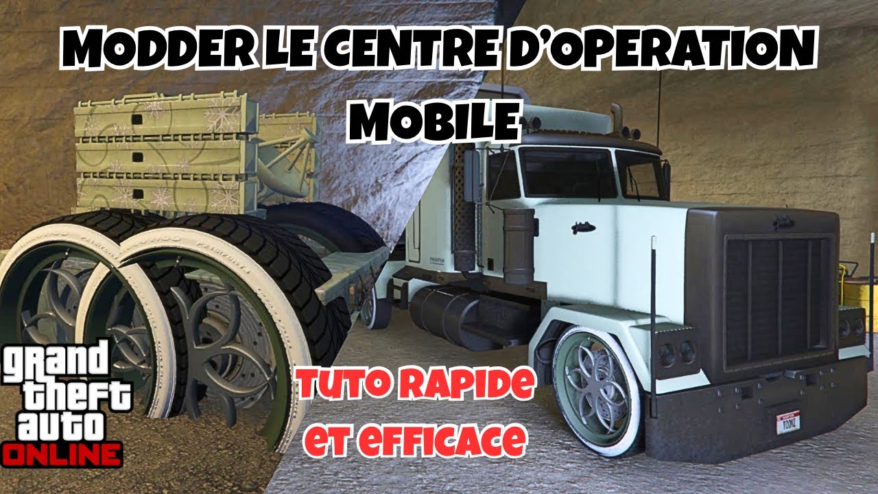 GLITCH MODDER LE CENTRE D’OPÉRATION MOBILE -TUTO RAPIDE ET FACILE- GTA PS4 ET PS5 - JANVIER 2026