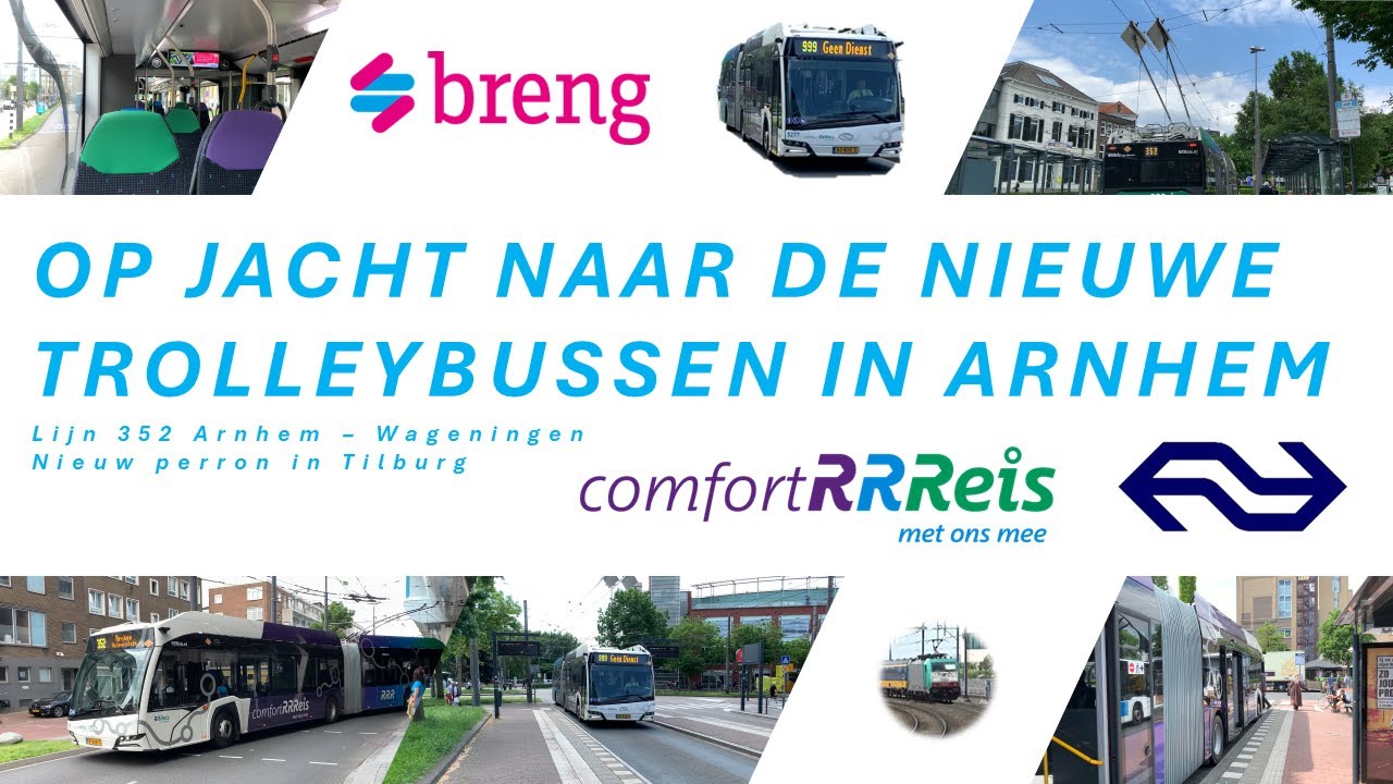 NIEUWE TROLLEYBUSSEN in DIENST in ARNHEM!! - REVIEW Solaris Trollino 18 #detreinreizigervlogt