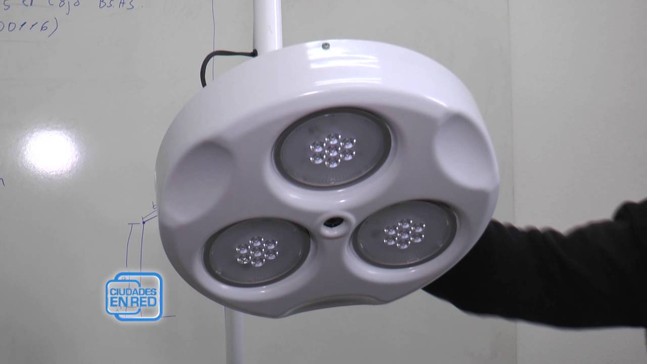 Fabricaron en Entre Ríos  innovadora lámpara LED con cámara para  quirófanos