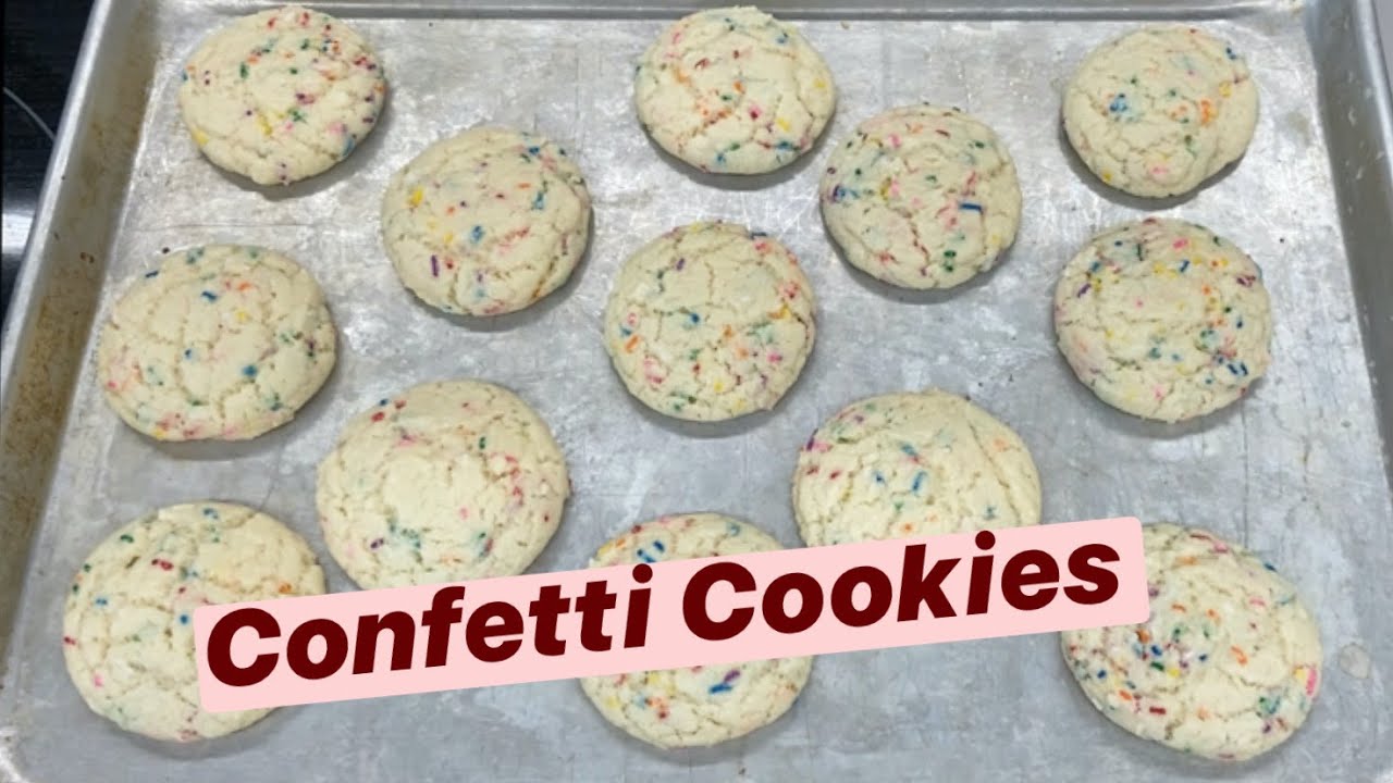 Confetti Cookies
