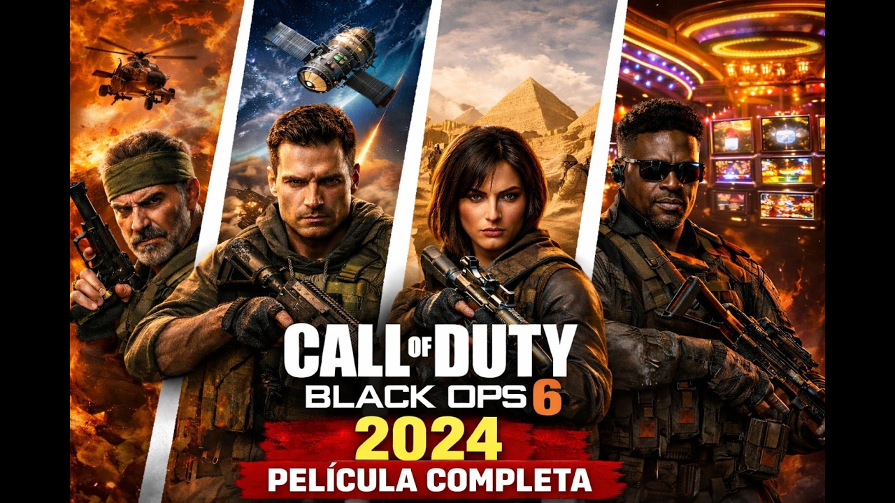 Call of Duty Black Ops 6 2024 Pelicula Completa