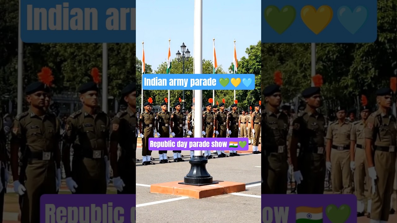 republic day parade show 🇮🇳💚🇮🇳