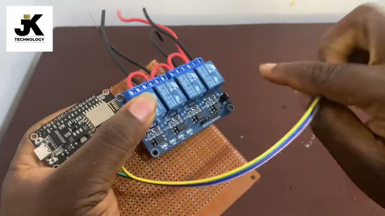 ESP32 Smart Home appliances control with web app