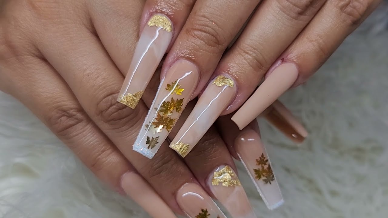 Uñas Elegantes de Temporada /  Casi queme a mi clienta 🤦‍♀️