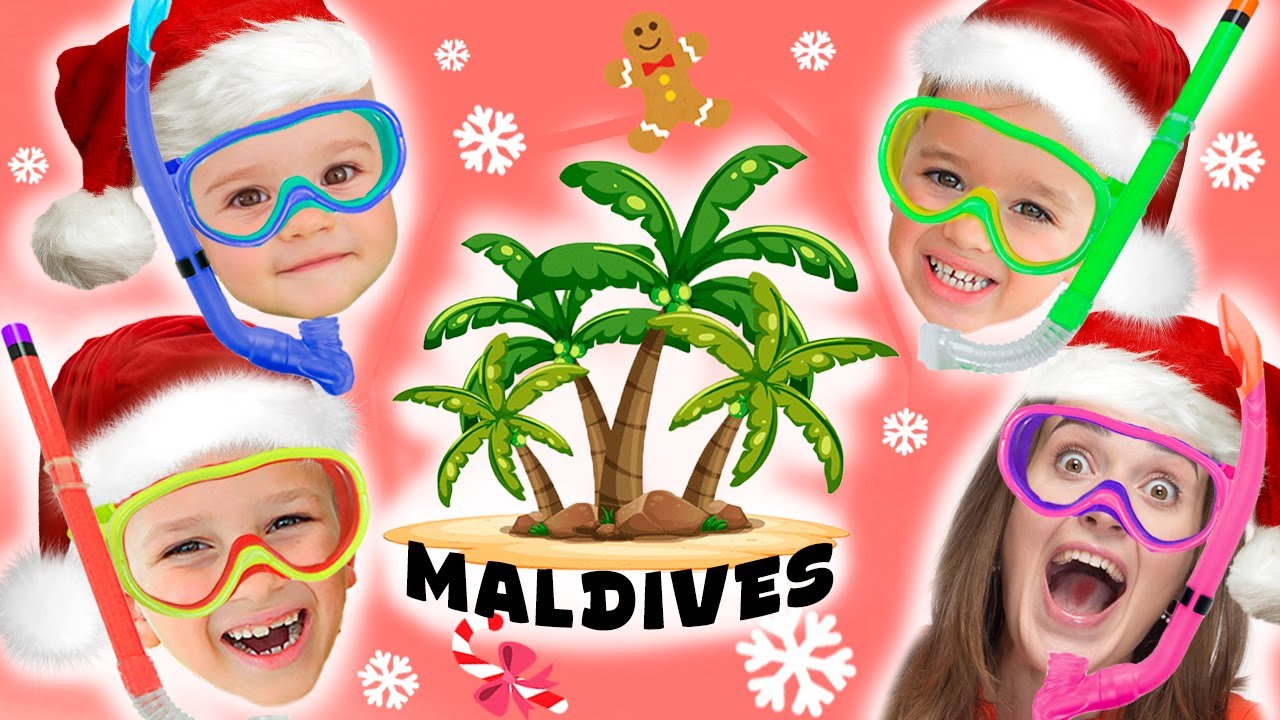 Navidad en las Maldivas con la familia de Vlad y Niki