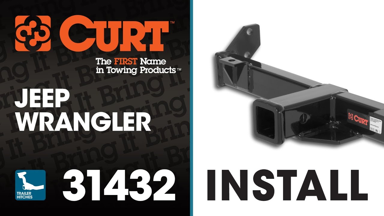 Front Mount Hitch Install: CURT 31432 on 2014 Jeep Wrangler