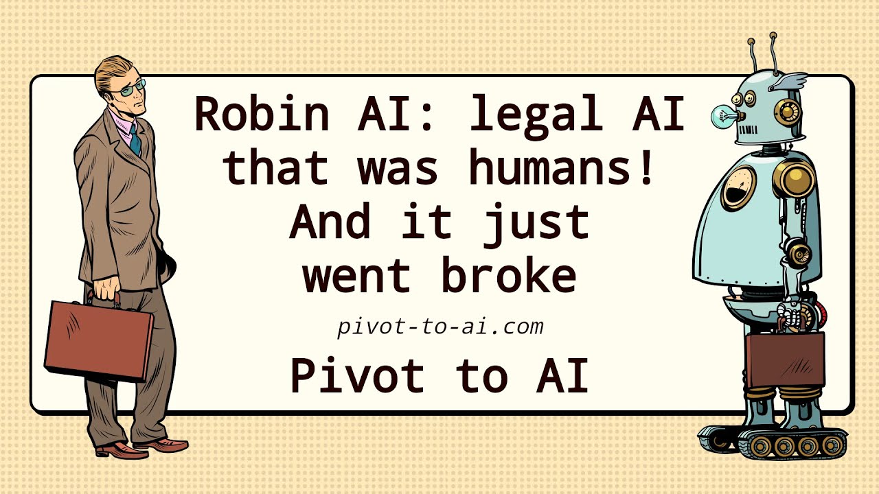 Robin AI: legal AI that was humans! And just went broke
