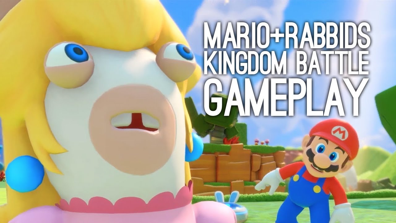 Mario + Rabbids Kingdom Battle Gameplay: Let's Play Mario Rabbids! | LUIGI, SHAME ON THE UNIT