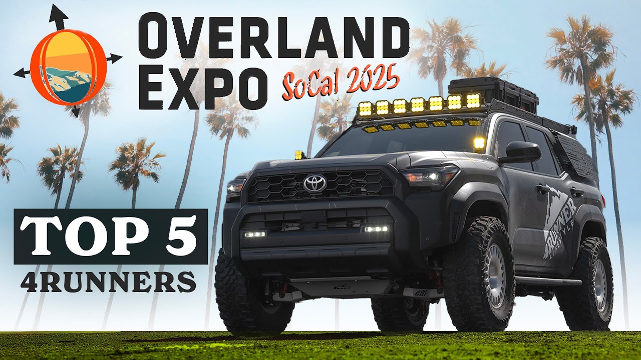 TOP 5 4Runner Builds at First Ever Overland Expo SoCal – 5th & 6th Gen!