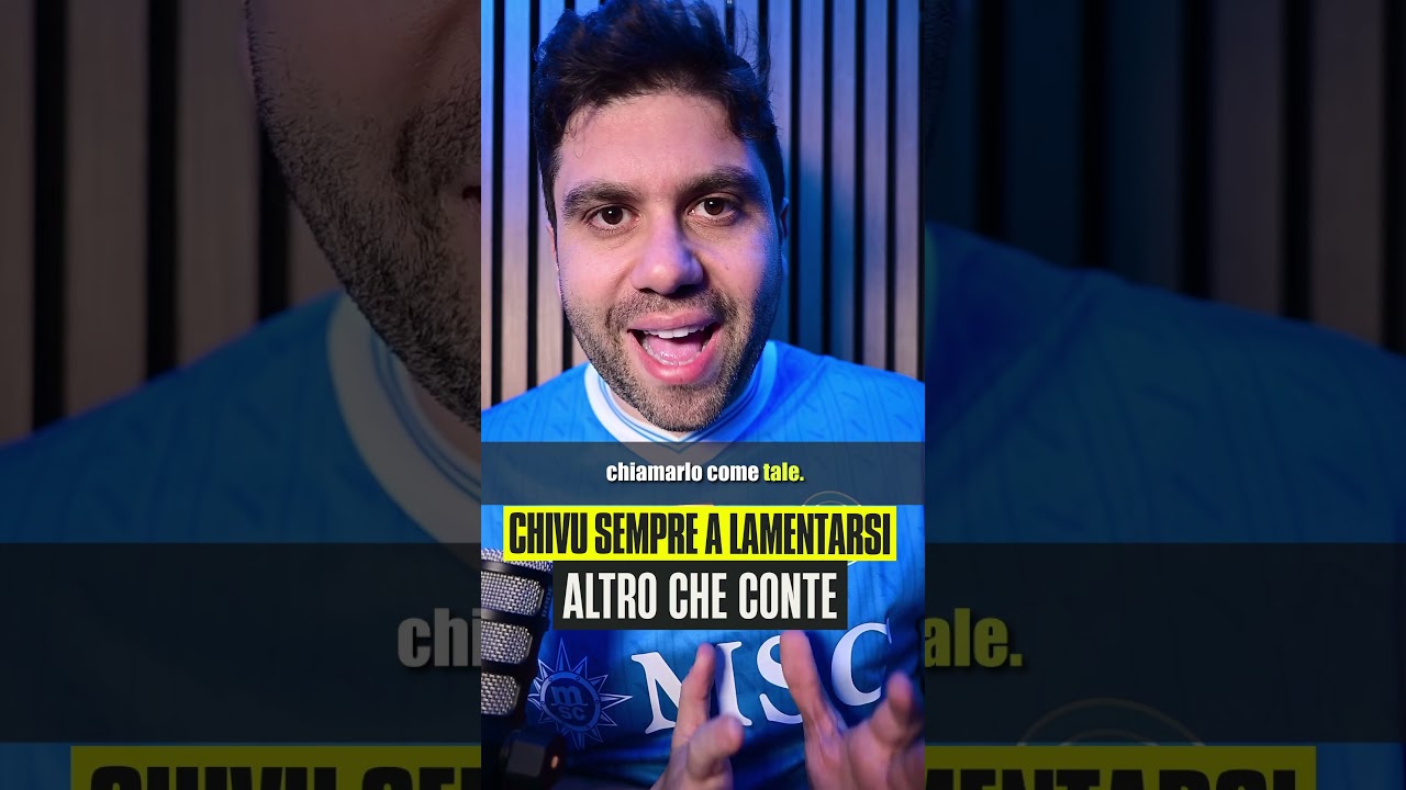 CHIVU TI PREGO NON LAMENTARTI PI&Ugrave;