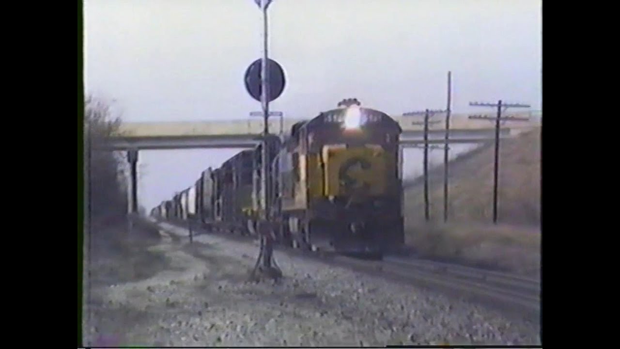 1990: Year In Trains - Northern Indiana