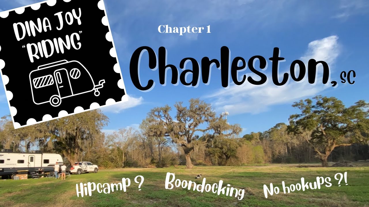 MAIDEN VOYAGE TO CHARLESTON, SC 🌴 Dina Joy &ldquo;Riding&rdquo;  #rvlife #rvtravel #rvliving