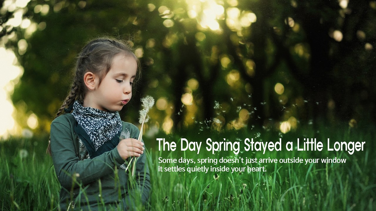 'Spring Afternoon' | Piano & Flute | A Warm Day at the Café