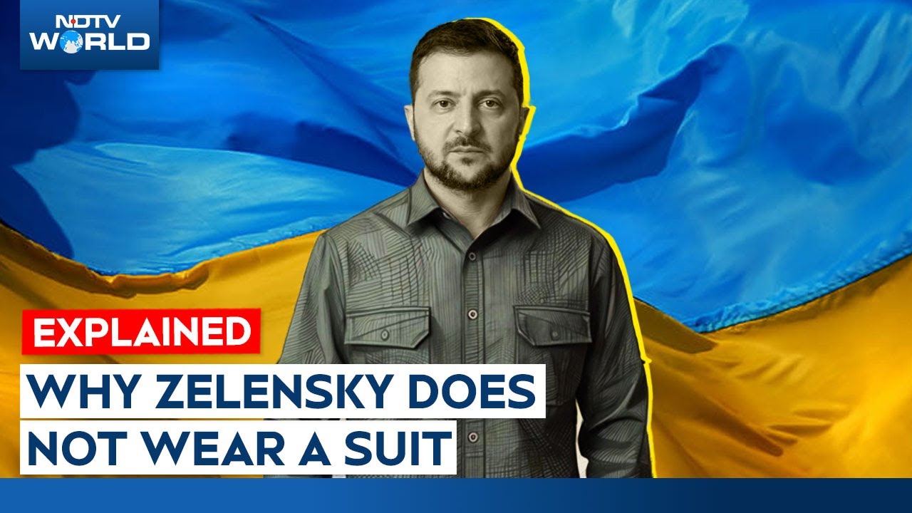 Zelensky Suit Question | Zelensky Was Asked Why He's Not Wearing Suit, What's The Reason? Explained
