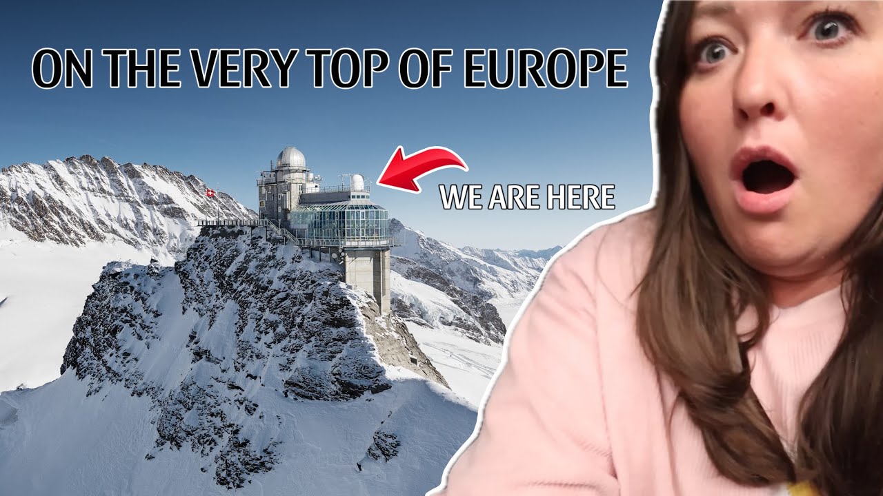 TERRIFIED: GOING TO THE VERY TOP OF THE TALLEST MOUNTAIN IN EUROPE. JUNGFRAUJOCH SWITZERLAND.