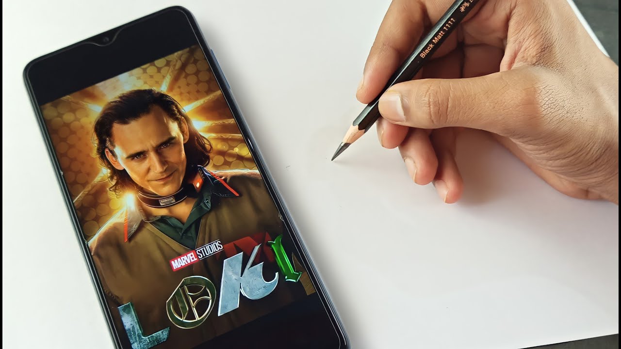 Drawing Loki 🔥 | Outline Drawing Ep 1