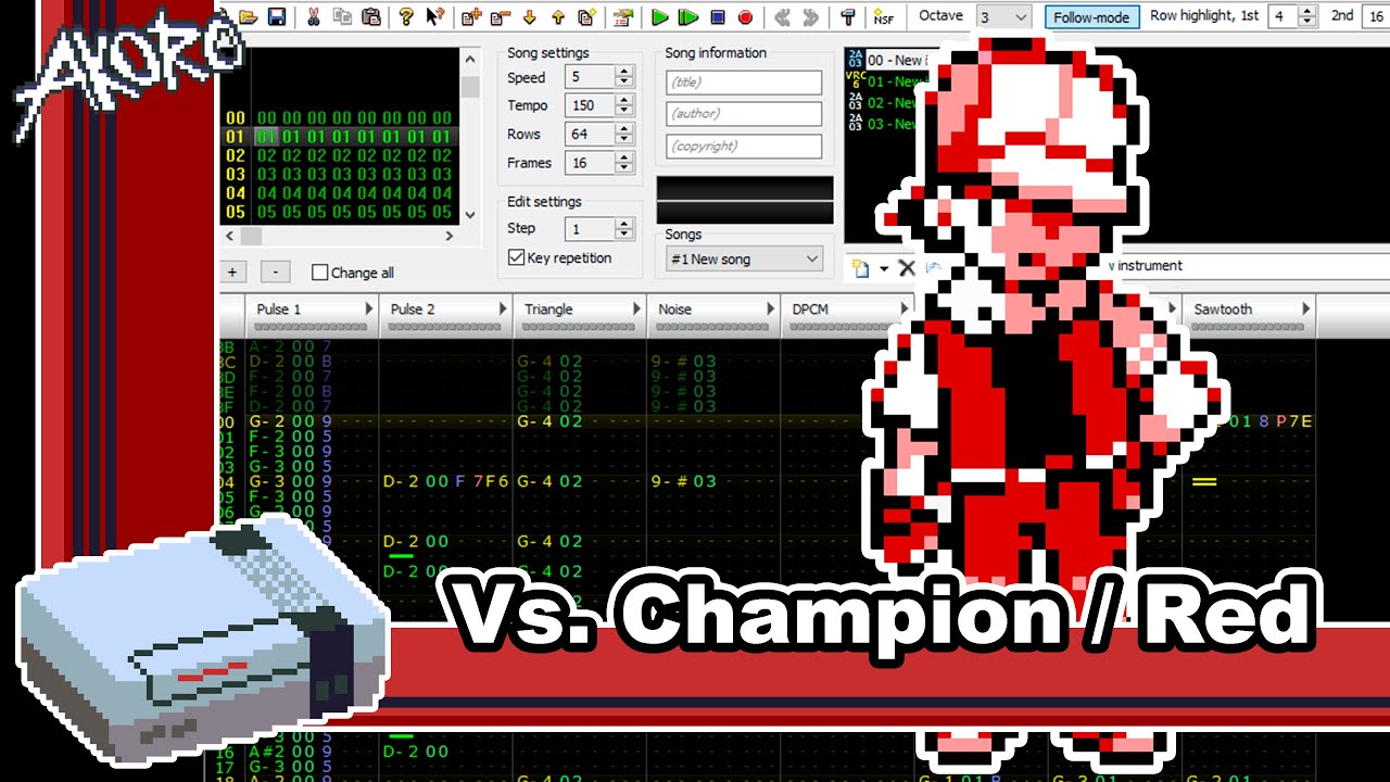 Vs. Champion/Red (NES VRC6)