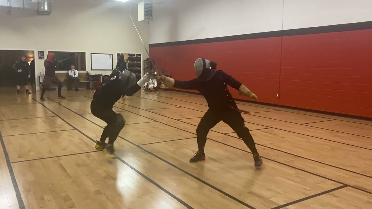 Gianni v Mosh Hewson - Evolution of Rapier Workshop, July 2025