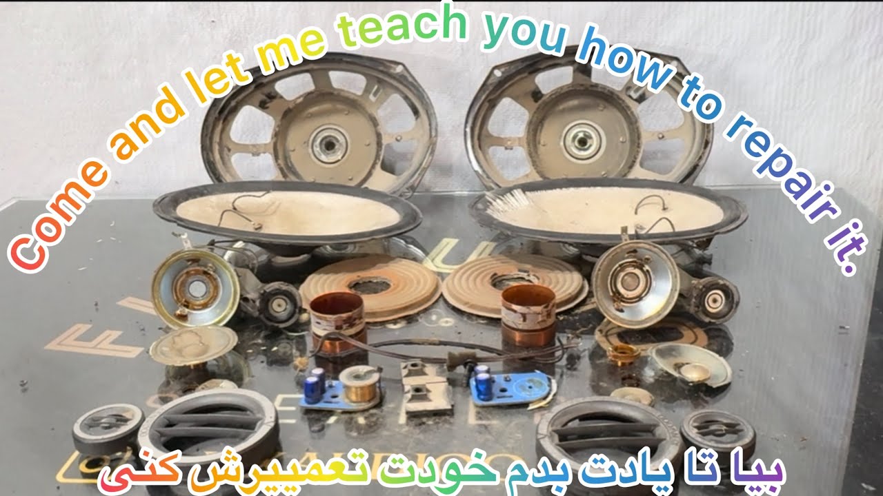 تعممیر باند کنوود ۷۱۸…Kenwood 718Hq band repair