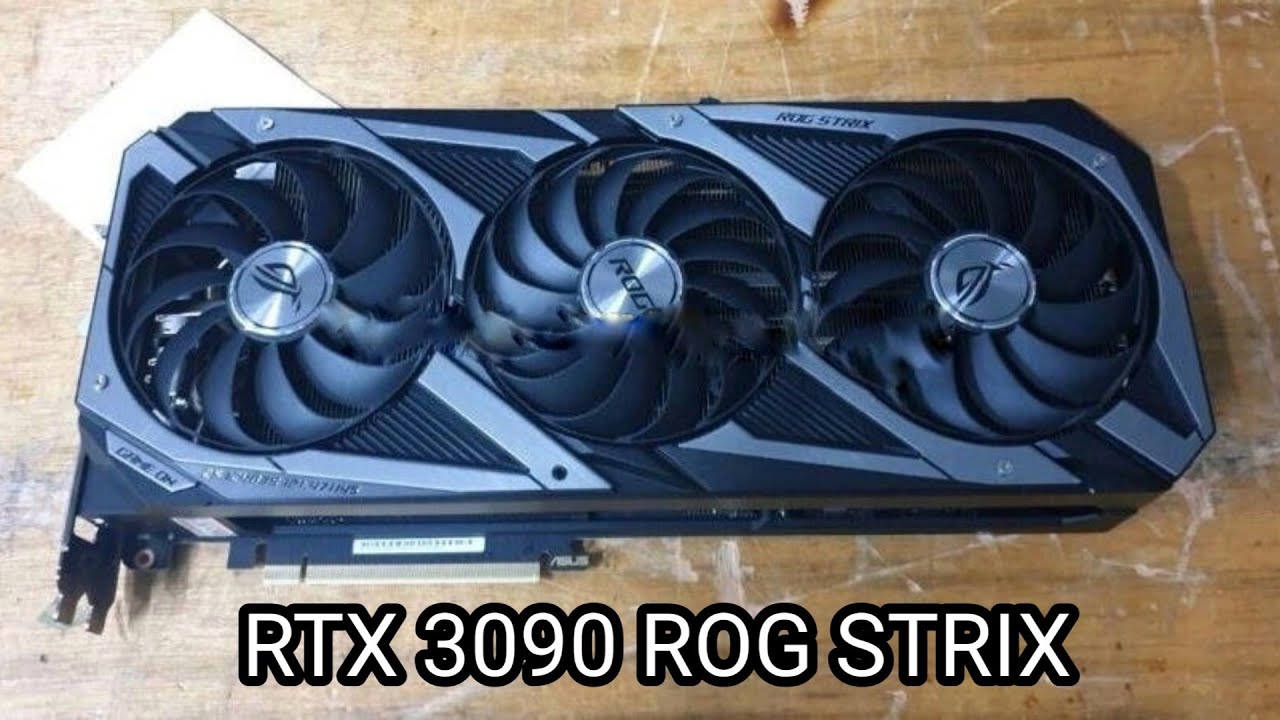 RTX 3090 Showcase! ASUS ROG RTX 3090 (Showcasing Leaked Images)