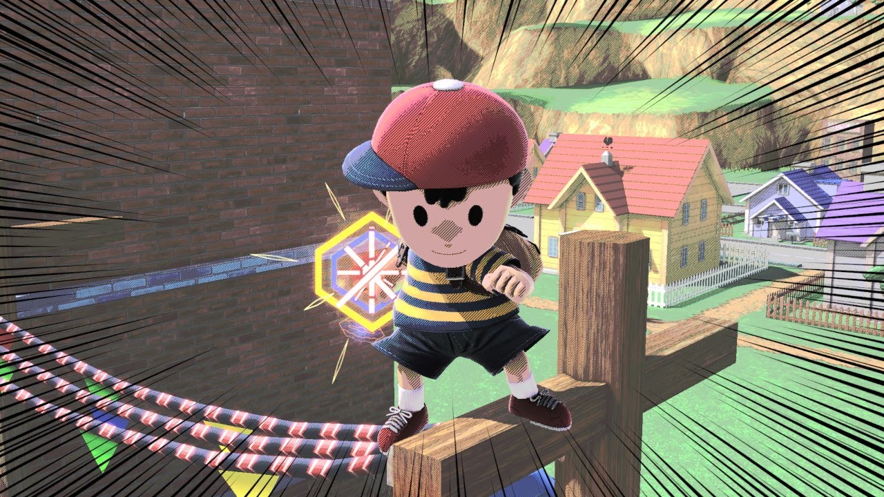 Smash Ultimate Ness mod showcase