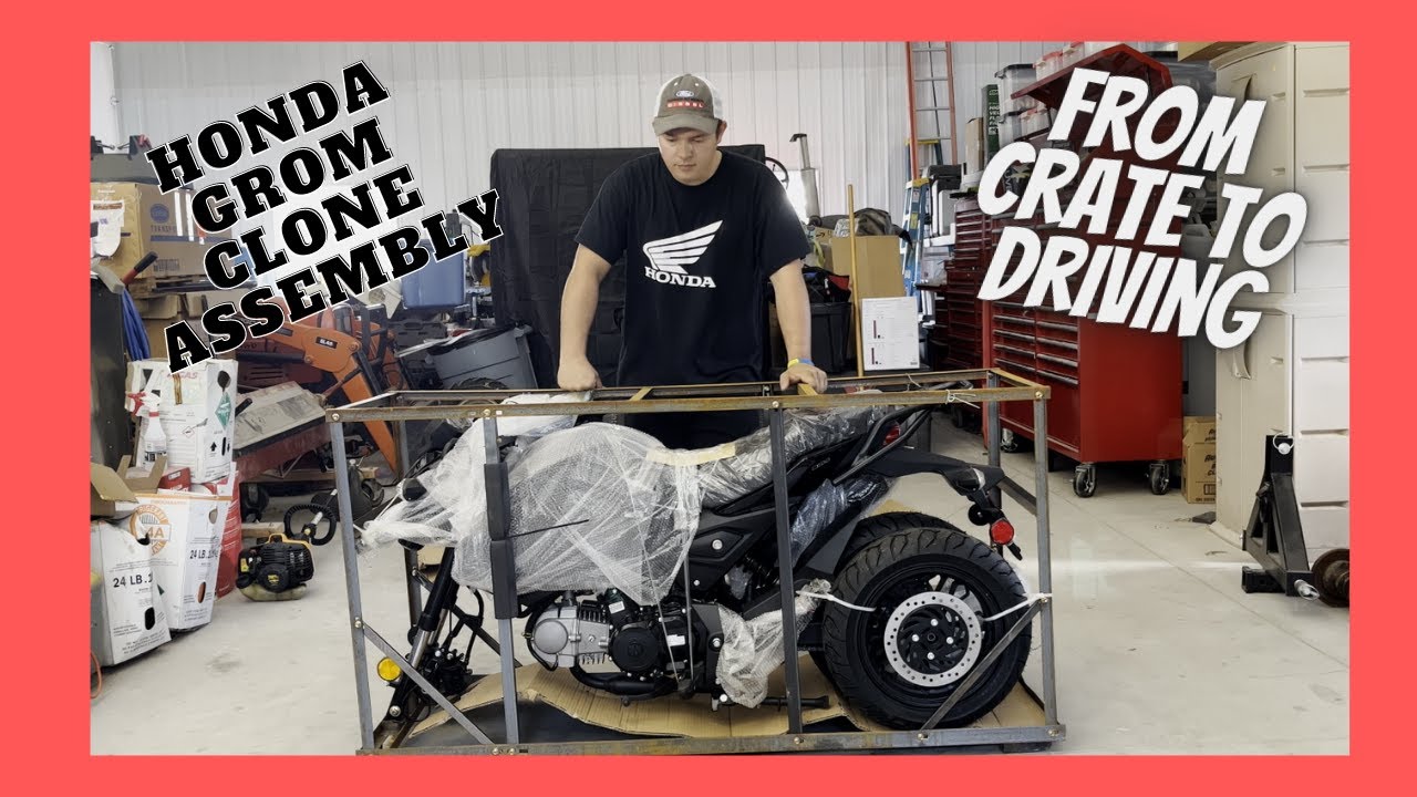 Honda Grom Clone Assembly (Venom Vader 125)